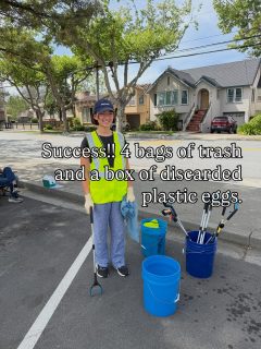 Thank you to all who showed up and/ or donated at the Borel Neighborhood Clean Up. We gathered 4 bags of trash and a box of discarded plastic eggs. Thanks to the City of San Mateo for the supplies!!
It’s not too late to donate to the American Heart Association fundraiser: http://www2.heart.org/goto/Naomi